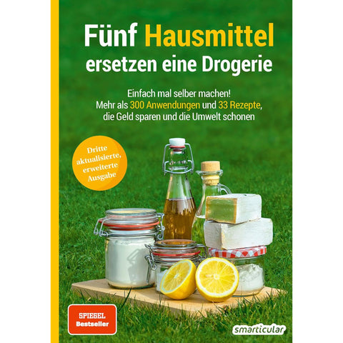 Image of SMARTICULAR Verlag - 5 Hausmittel ersetzen eine Drogerie (Buch)