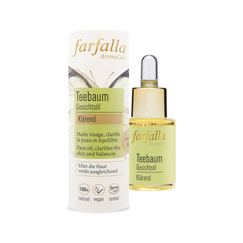 FARFALLA® Gesichtsöl 15ml / TEEBAUM (klärend)