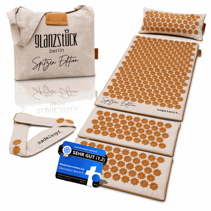 GLANZSTÜCK Berlin® Akupressurmatten-Set SPITZEN EDITION