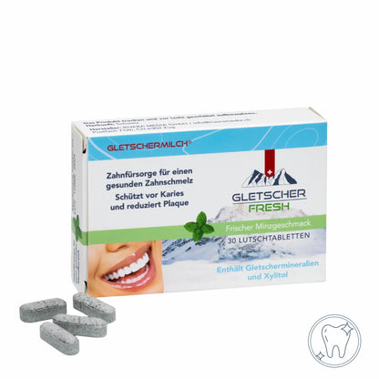 GLETSCHERMILCH® Gletscher FRESH Lutschtabletten (30Stk/60Stk)