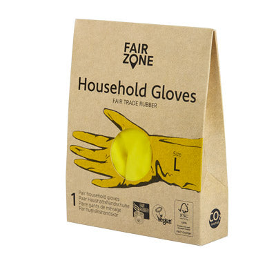 FAIR ZONE® Haushaltshandschuhe KAUTSCHUK (M/L)