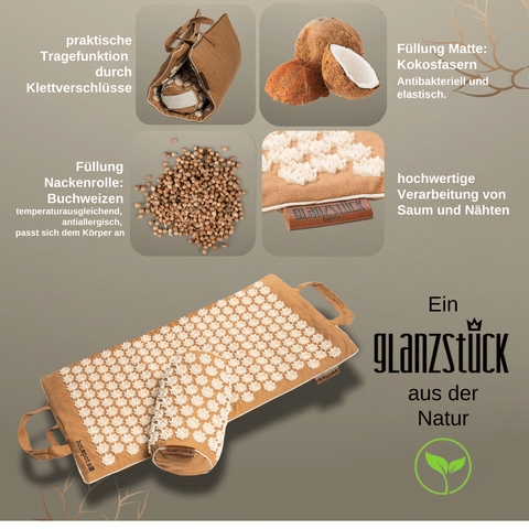 Image of GLANZSTÜCK Berlin® Akupressurmatten-Set HOT EDITION