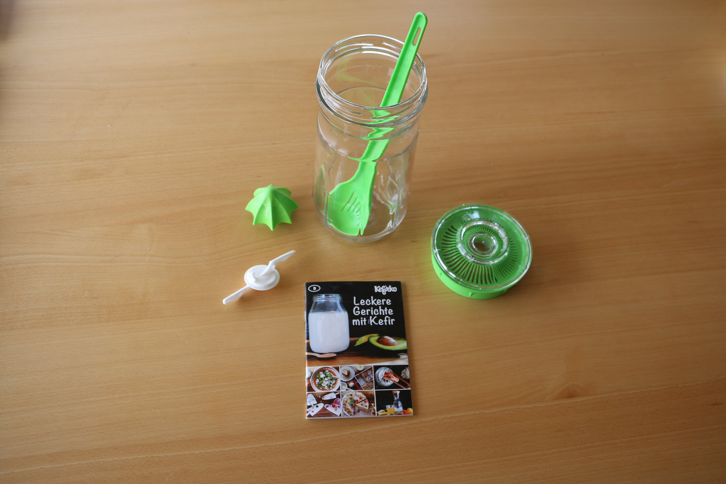 KEFIRKO DIY Glas (1.4L) / WEISS