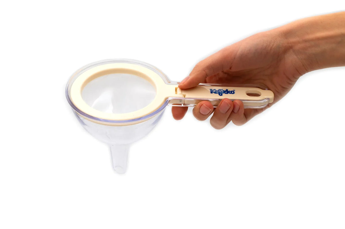 KEFIRKO DIY Siebfilter-Trichter