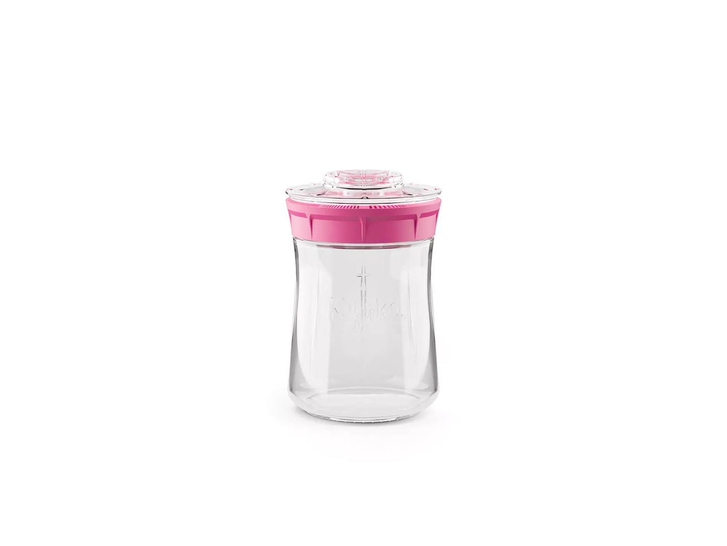 KEFIRKO DIY Milchkefir-Glas (9dl) / PINK