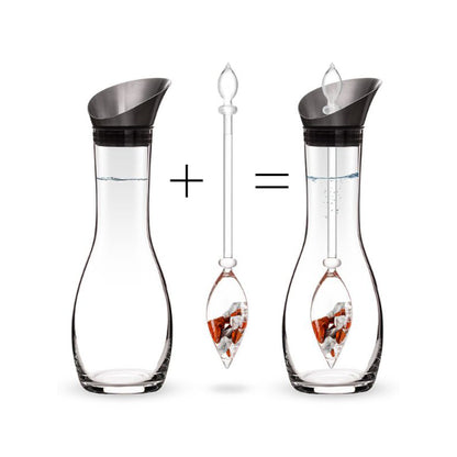 VITA JUWEL Karaffe era (1.3l) inkl. Edelstein-Phiole / FITNESS