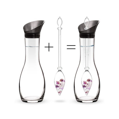 VITA JUWEL Karaffe era (1.3l) inkl. Edelstein-Phiole / WELLNESS