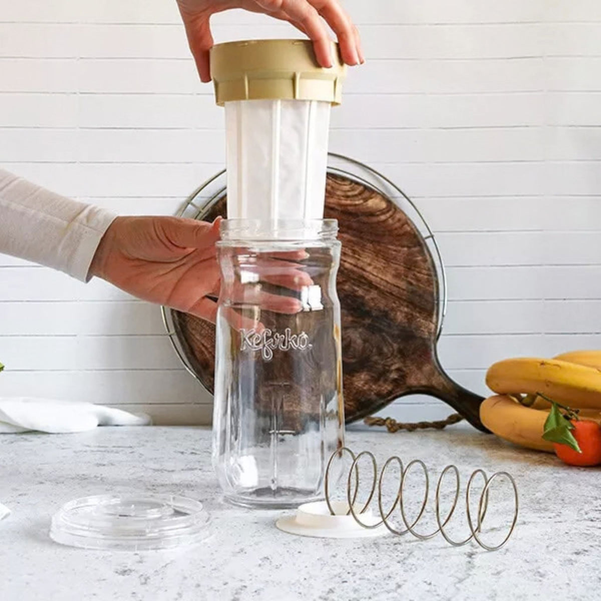 KEFIRKO DIY Cheese Maker + Kefir DUO Diverse Farben
