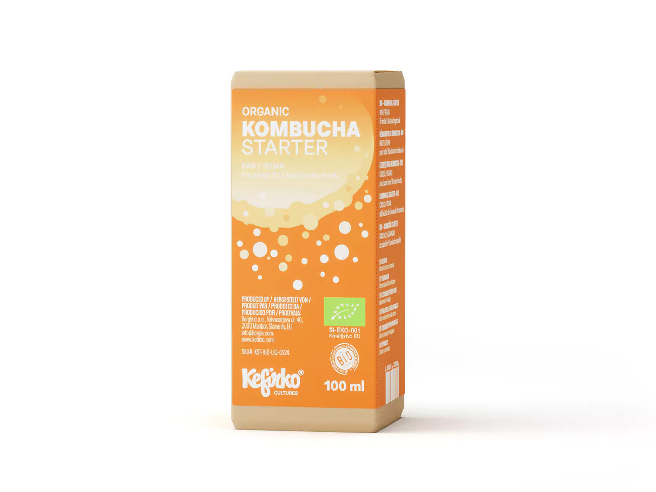KEFIRKO DIY Organic Kombucha SCOBY-Starter (100ml)