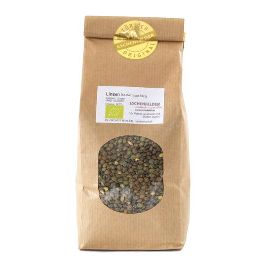 ESCHENFELDER® Bio-Keimsaat / BELUGA LINSEN (500g)