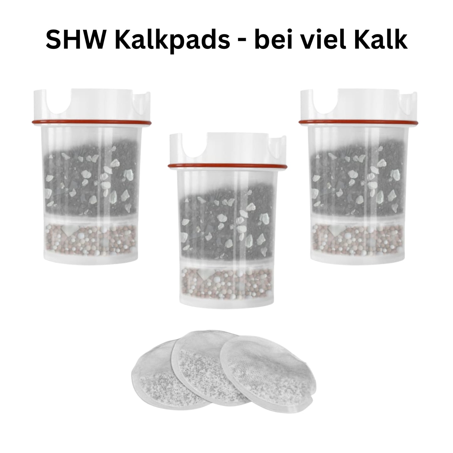 KINI® 9-Monat Filterset SHW (hart) / 3+3