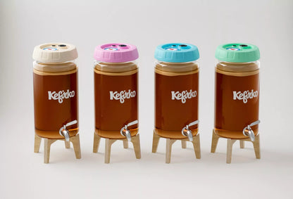KEFIRKO DIY Kombucha Fermenter-Set (4L) / Diverse Farben