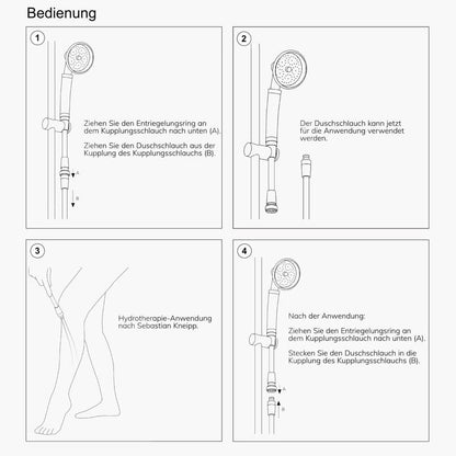 WOLF Aqua-Manufaktur® Hydrotherapie-Schnellkupplung