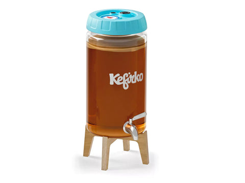 Image of KEFIRKO DIY Kombucha Fermenter-Set 4L / BLAU