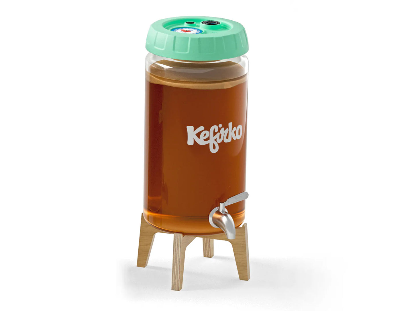 KEFIRKO DIY Kombucha Fermenter KIT II / MINT