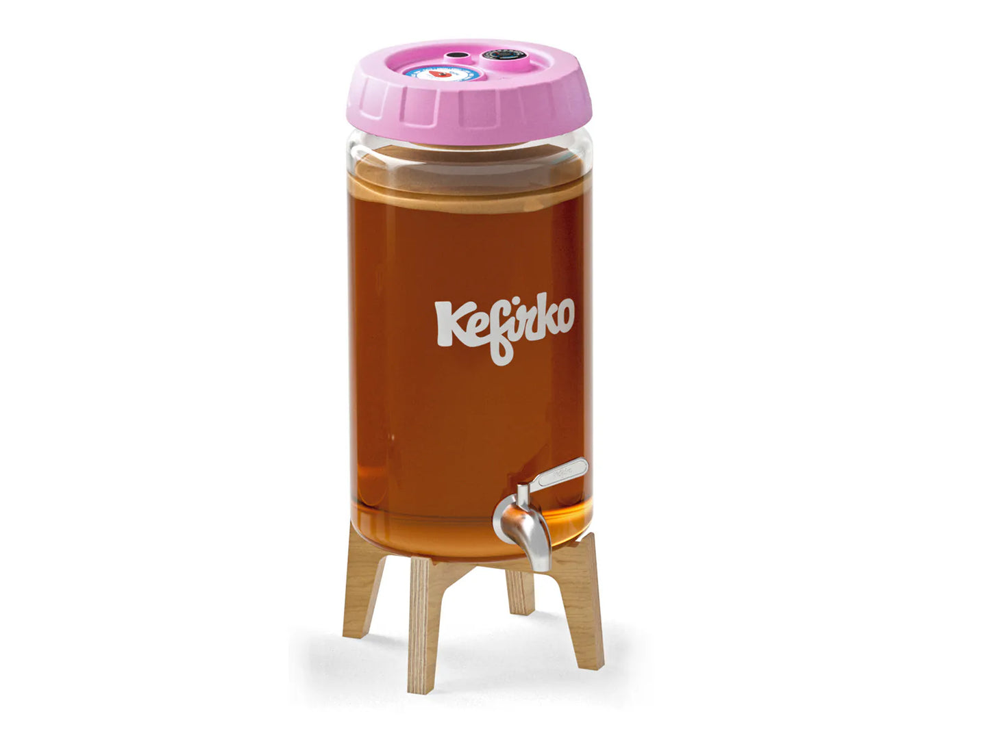 KEFIRKO DIY Kombucha Fermenter KIT II / ROSE