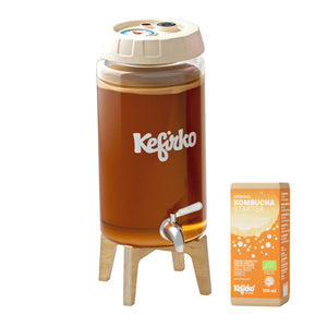 KEFIRKO DIY Kombucha Fermenter STARTER-KIT / BEIGE