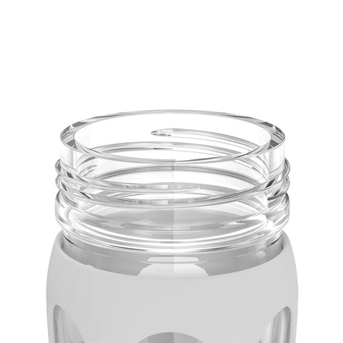 Image of LIFEFACTORY Glass Bottle 650ml / ARCTIC WHITE