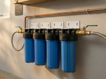 PEKA®10 Hauswasser-Filtersystem (4er) komplett (EFH)