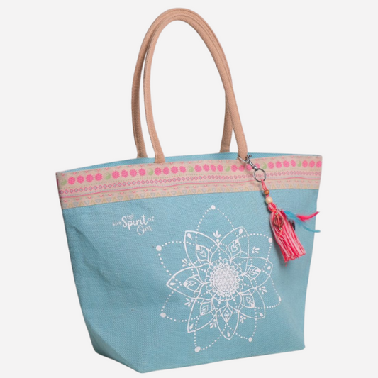 THE SPIRIT OF OM® Lady-Shopper (TÜRKIS)