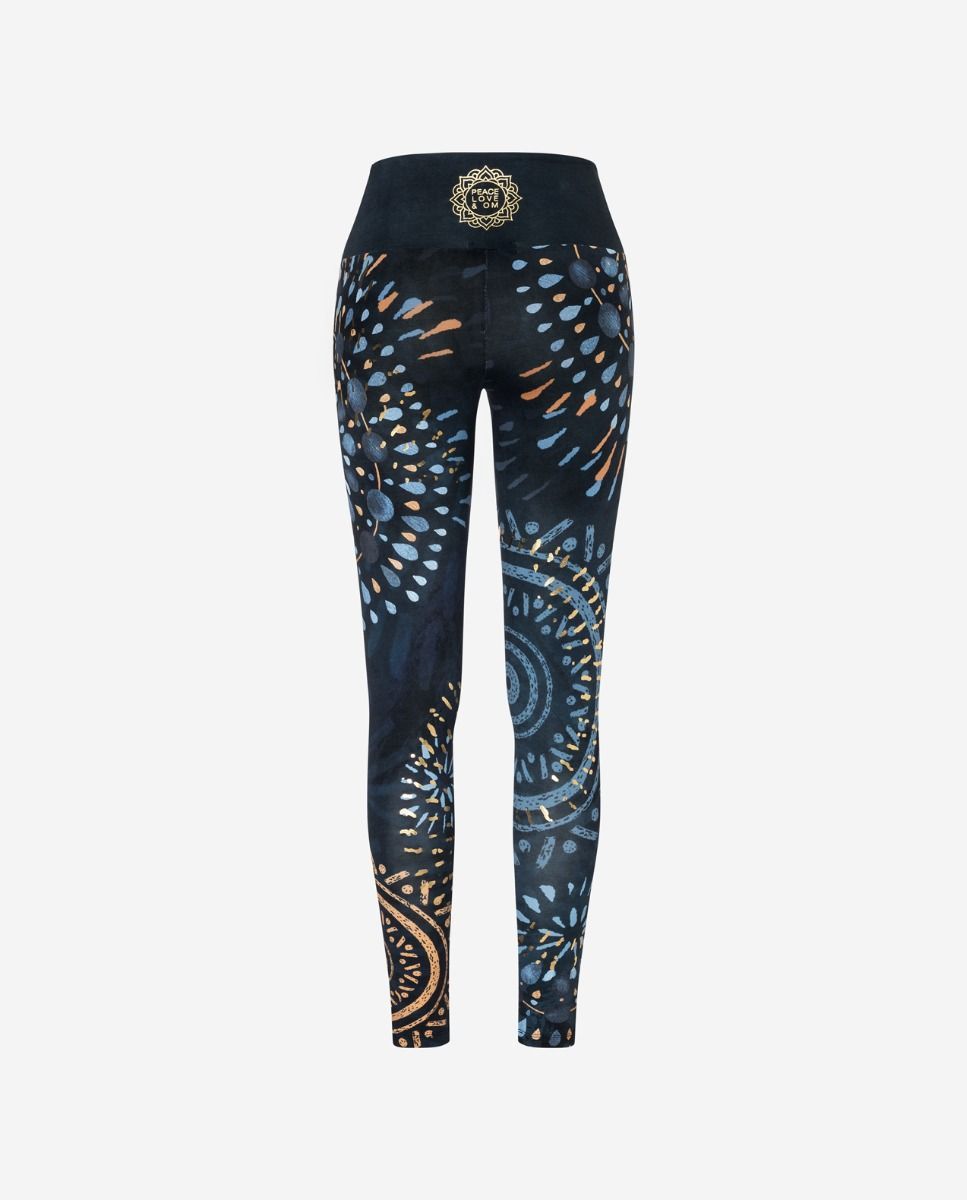THE SPIRIT OF OM® Yoga-Leggings / BLUE MAGIC