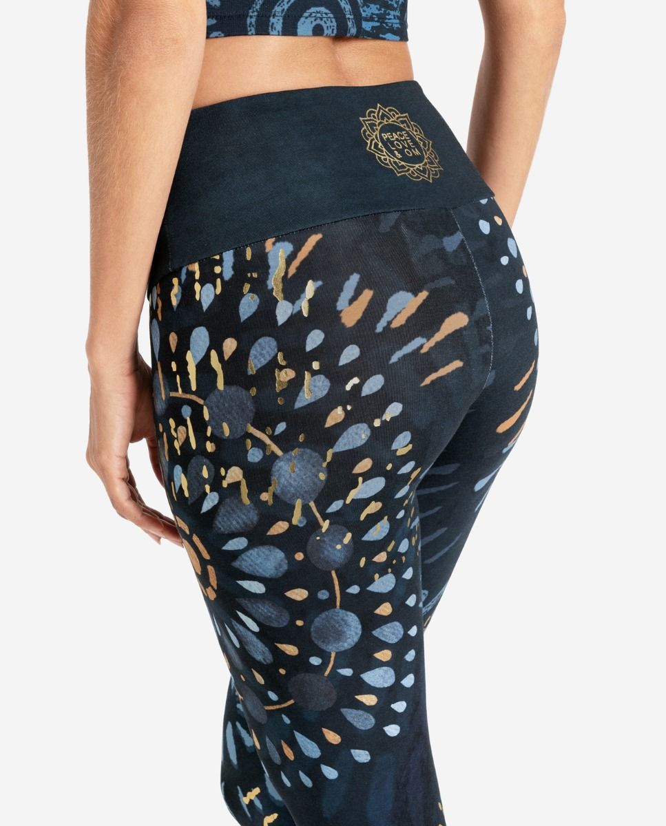 THE SPIRIT OF OM® Yoga-Leggings / BLUE MAGIC