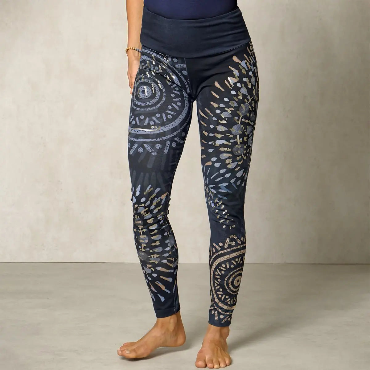 THE SPIRIT OF OM® Yoga-Leggings / BLUE MAGIC