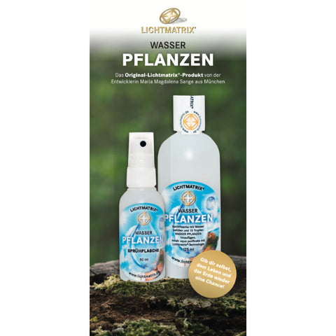 Image of LICHTMATRIX® Wasser / PFLANZEN (Konzentrat 125ml + Sprühflasche Sets)