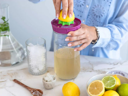 KEFIRKO DIY Glas (1.4L) / BLAU