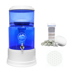MAUNAWAI Pi®PRIME Quelle K2 (bei wenig Kalk) mit Gravur (Lebensblume)