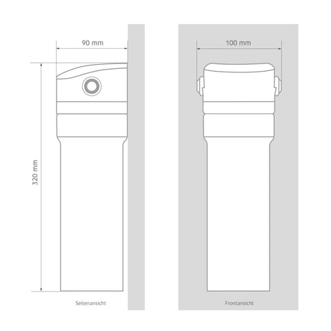 Image of MAUNAWAI® WAI Unterbausystem (4er) / mit Wirbler (Edelsteine)