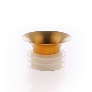 MAYU® SWIRL Wirbelkaraffe AUSGIESSER (Gold)