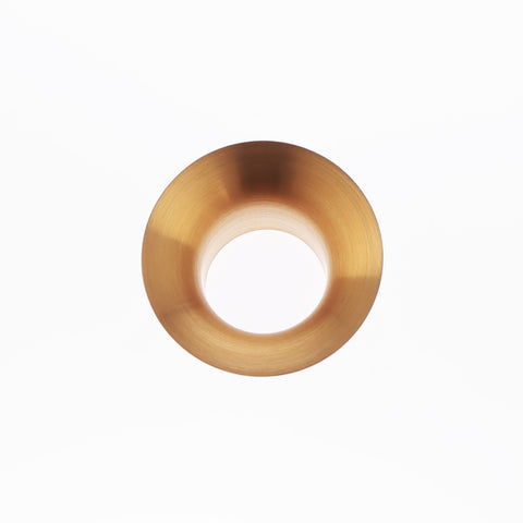 Image of MAYU® SWIRL Wirbelkaraffe AUSGIESSER (Gold)