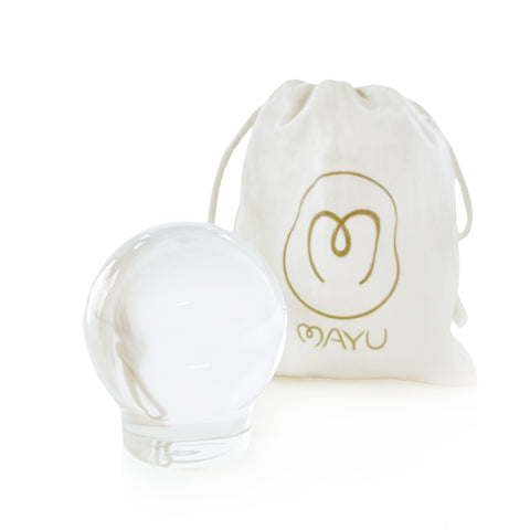 Image of MAYU® SWIRL Wirbelkaraffe TOPPER (Glasdeckel)