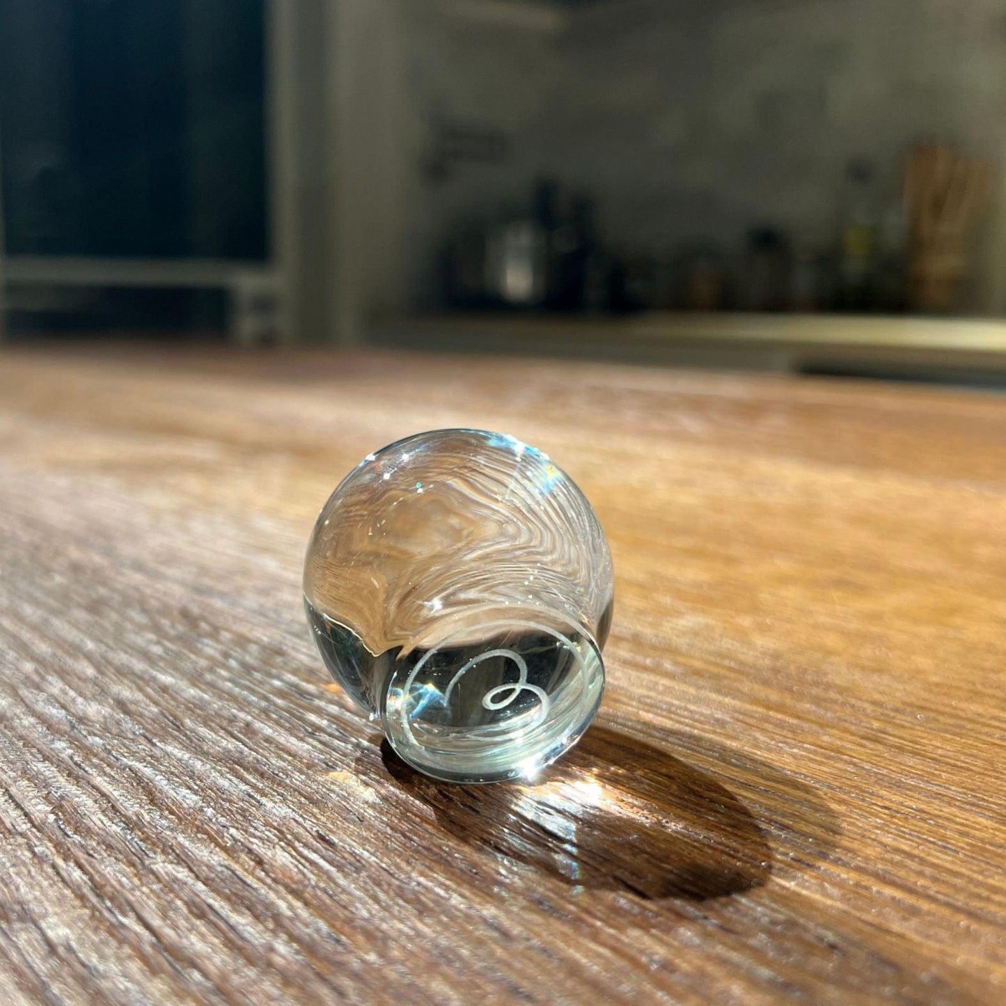 MAYU® SWIRL Wirbelkaraffe / TOPPER (Glasdeckel)