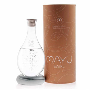 MAYU® SWIRL Wirbelkaraffe STONE (1,5l)