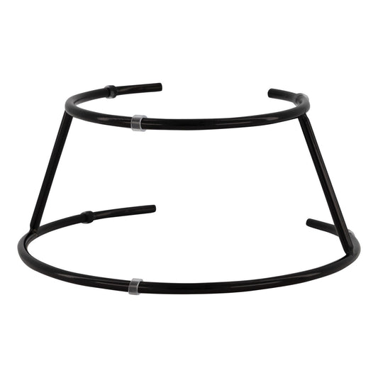 MINNICO® Dispenser Porzellan-Ei (5L) Zubehör / Metallständer (Schwarz)
