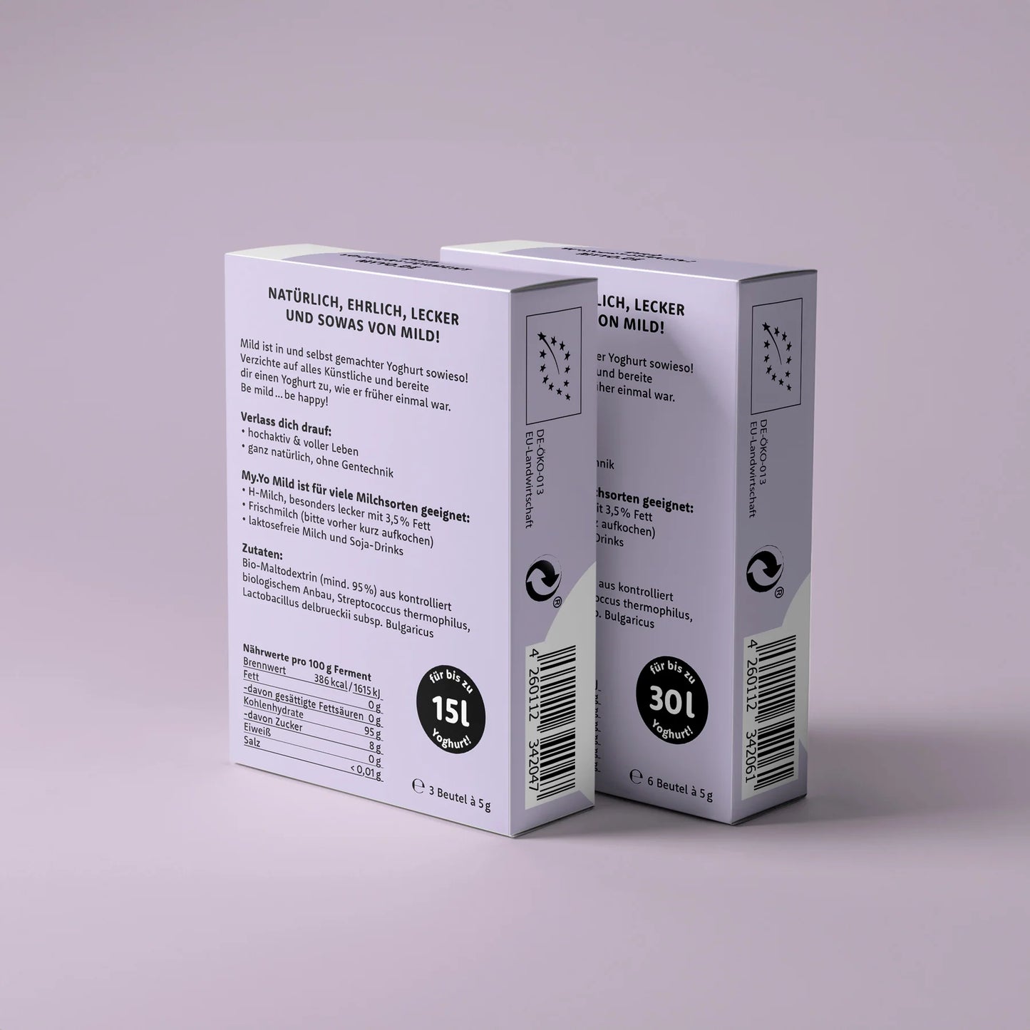 MY.YO Bio-Joghurtferment MILD (3Stk/6Stk)