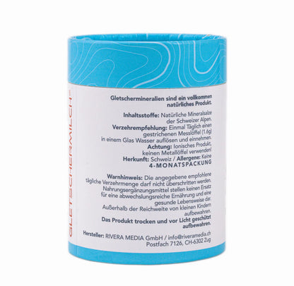NEU! GLETSCHERMILCH® Gletschermineralien (65g/200g)