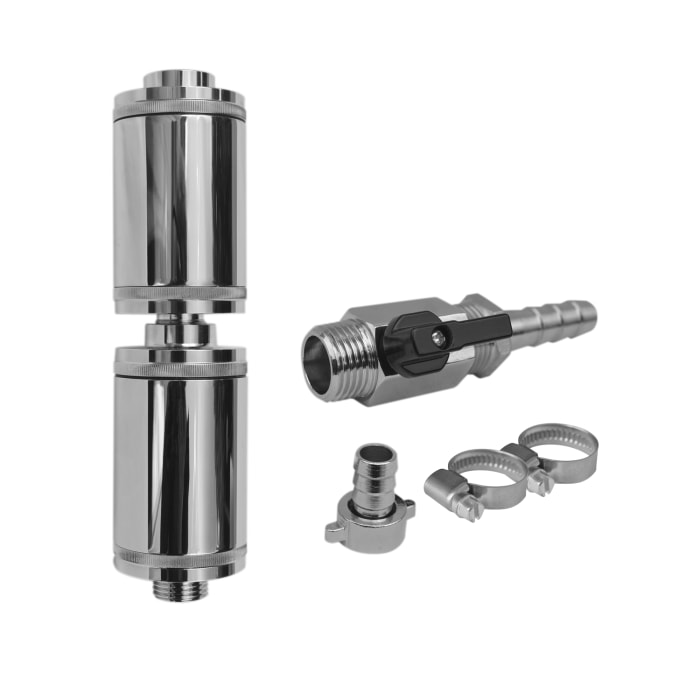 MAUNAWAI® NOALU Wohnmobil Reisefilter-Set (Ultrafiltration UF + Quellwasser PI)