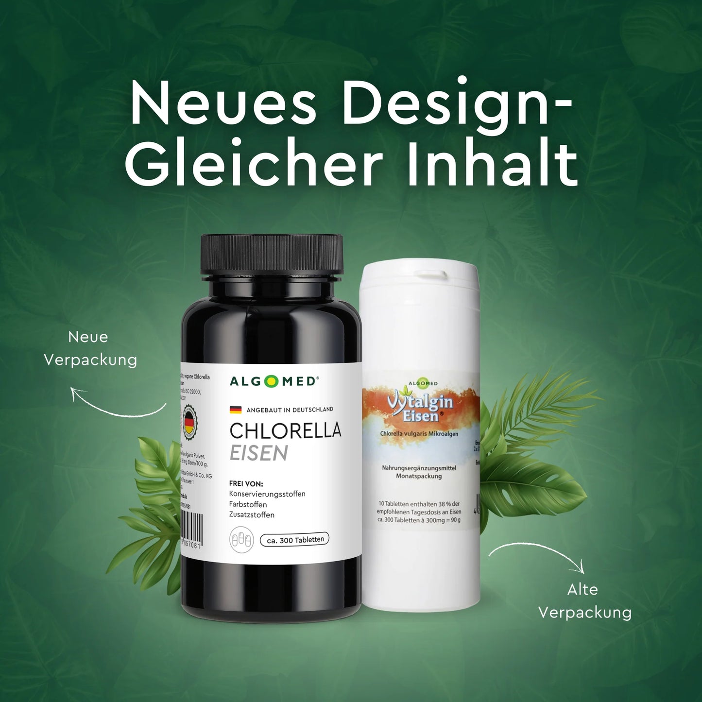 ALGOMED® Chlorella Eisen (90g)