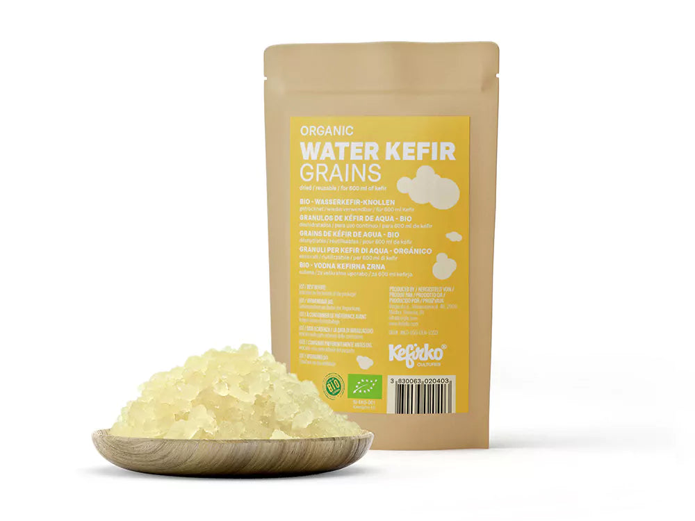 KEFIRKO DIY Wasserkefir-Sets 1400ml (inkl. Japankristalle) / Diverse Farben