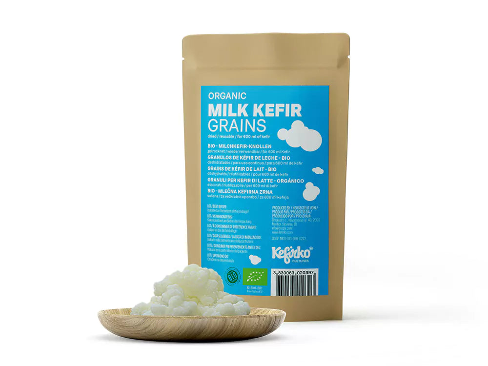 KEFIRKO DIY Milchkefir-Set (9dl) / WEISS