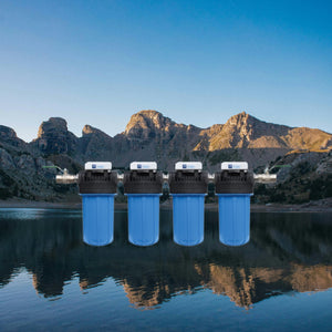 PEKA®10 Hauswasser-Filtersystem (4er) komplett (EFH)