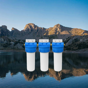 MAUNAWAI® PITEC Küchenfilter (3er) / Grundfilter + Kalkschutz + 2in1 Modul