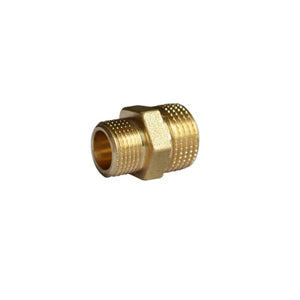PITEC® Küchenfilter / Reduziernippel (Messing) 1/2" 3/8"