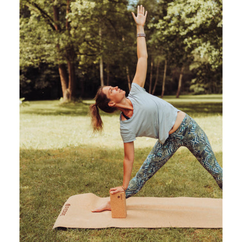 Image of PIERRE SPORTS® Yoga-Korkblöcke-Set (2Stk)