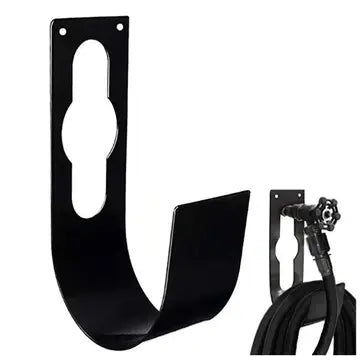 byBenson®  Gartenschlauch-Aufhänger (Metall Schwarz)