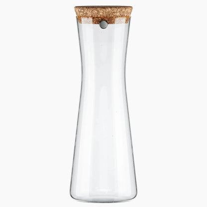 SONNENGLAS® Lichtkaraffe / 1000ml (Korkdeckel/Solarmodul)