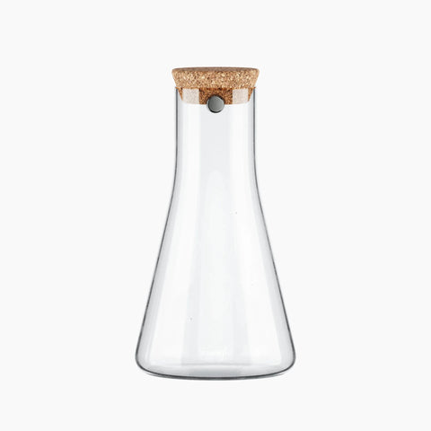 Image of SONNENGLAS® Lichtkaraffe (750ml) / Korkdeckel (+ mit Solarmodul)
